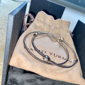 David Yurman Sterling Silver Bangle Bracelet